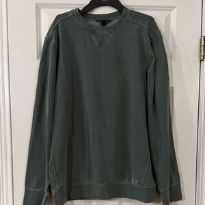 Mens Eddie Bauer green crewneck sweatshirt